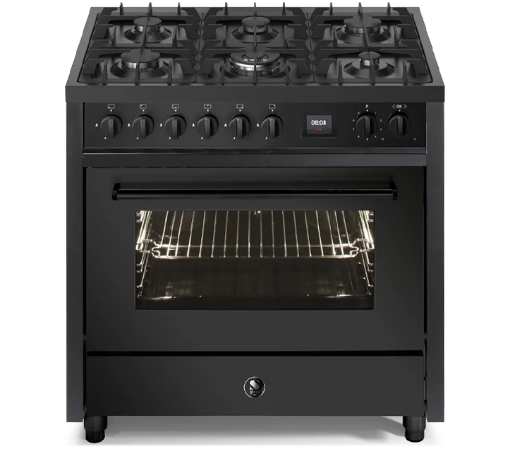 Steel ENFASI 90 ALL BLACK fornuis